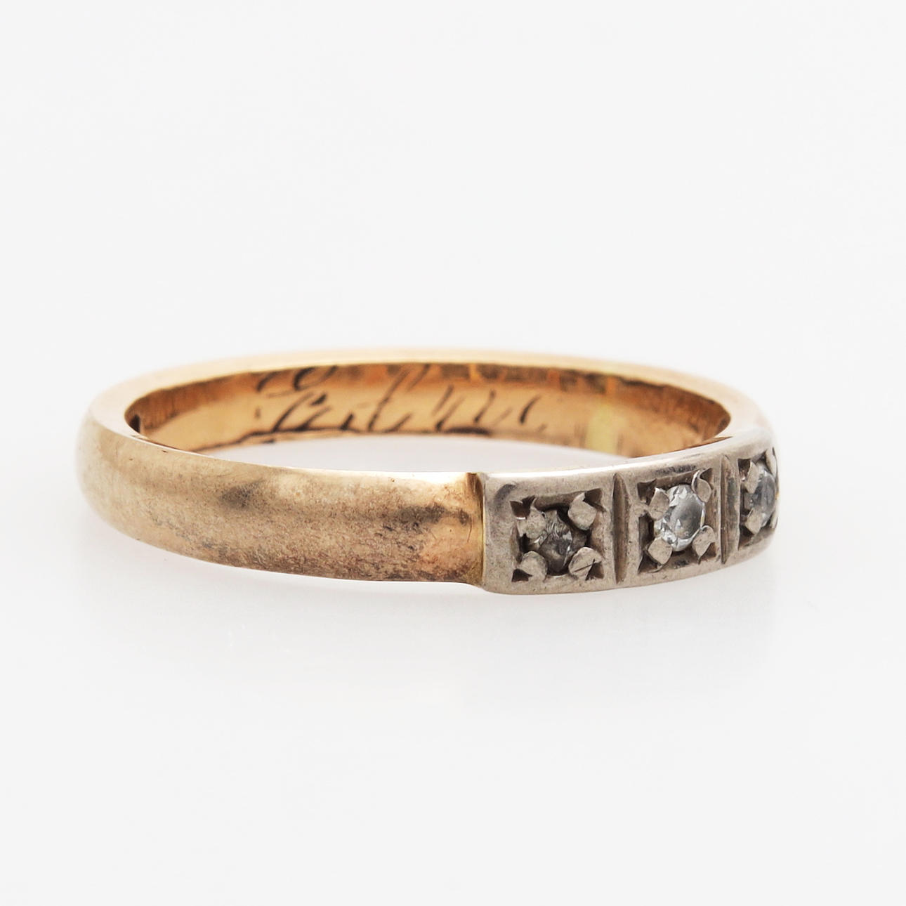 RING, guld 18k, Carl Nygren, Karlskrona 1928, vikt 4,48 gram.