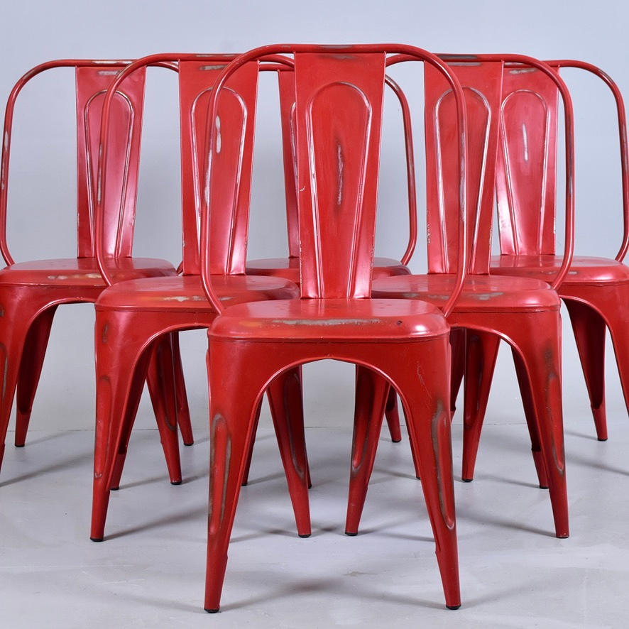 STOLAR, 6 st. "A-stol", Xavier Pauchard, Tolix, 2000-tal.