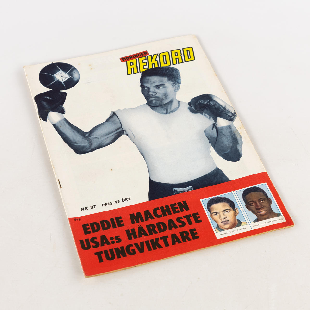 REKORDMAGASINET, nr 37, 1958, Pelé, Tidningen Rekord.