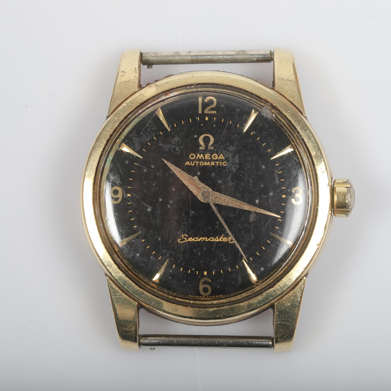 ARMBANDSUR, Omega Seamaster Automatic, förgyllt stål.