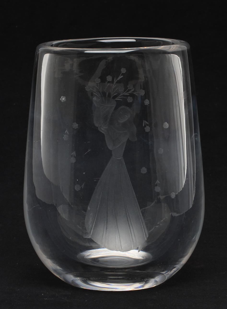 VAS, glas, Sven Palmqvist Orrefors.