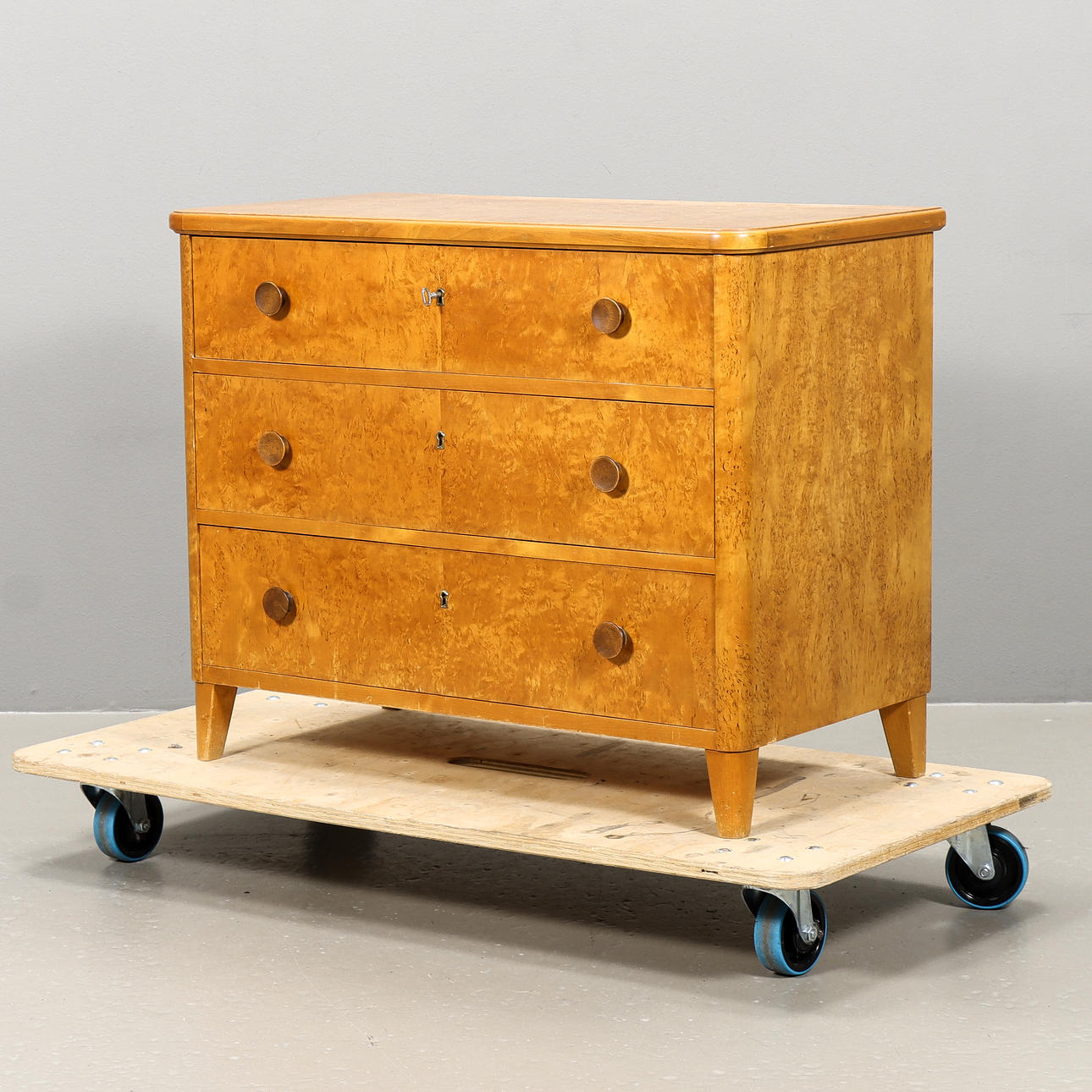 BYRÅ Swedish Modern, Rotfanér, 1940-tal.