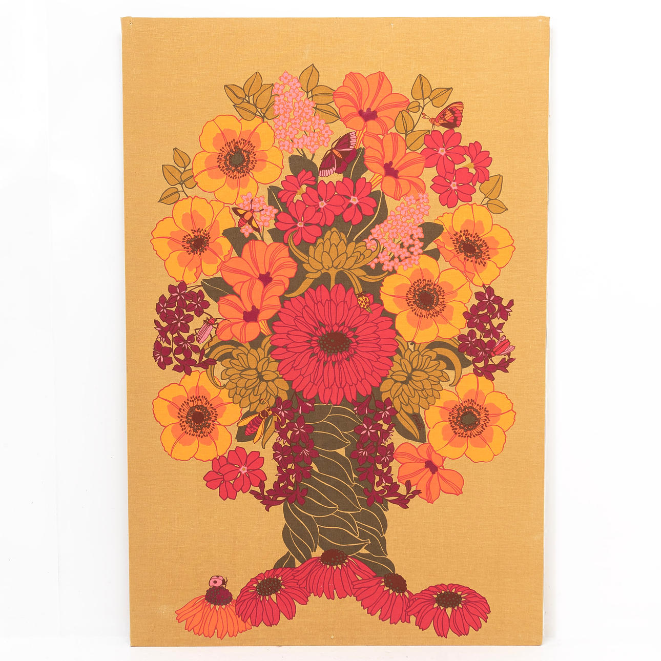 VÄGGBONAD, blomsterkomposition, Toni Hermansson.