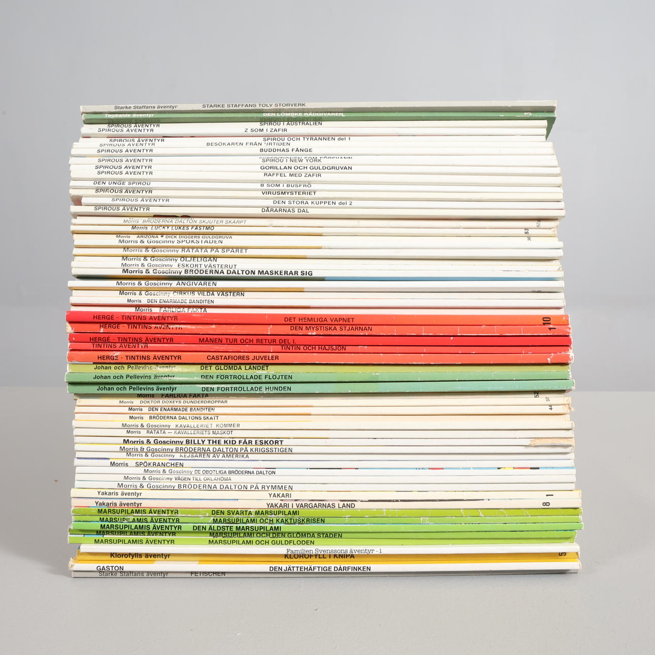 SERIEMAGASIN 62 stycken.
