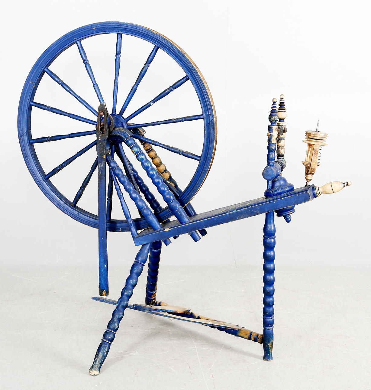 SPINNROCK,bröllopsgåva, daterad 1886.