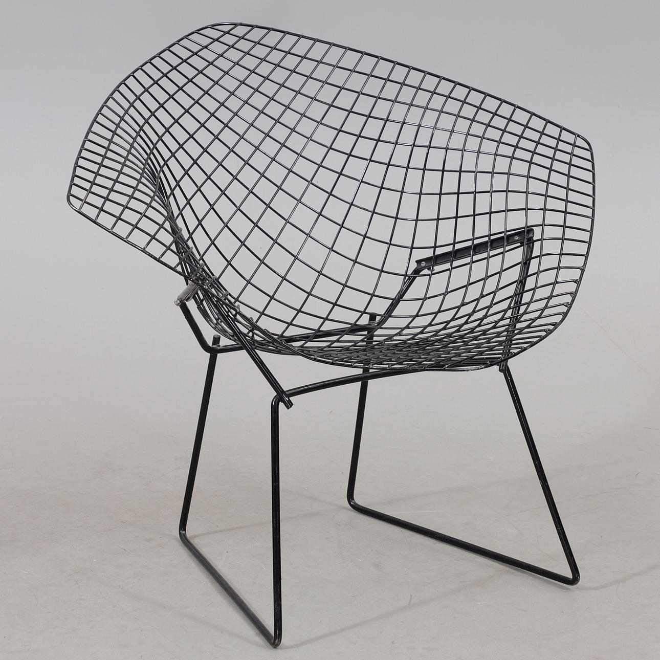 HARRY BERTOIA. Stol, "Diamond Chair", 1900-talets andra hälft.