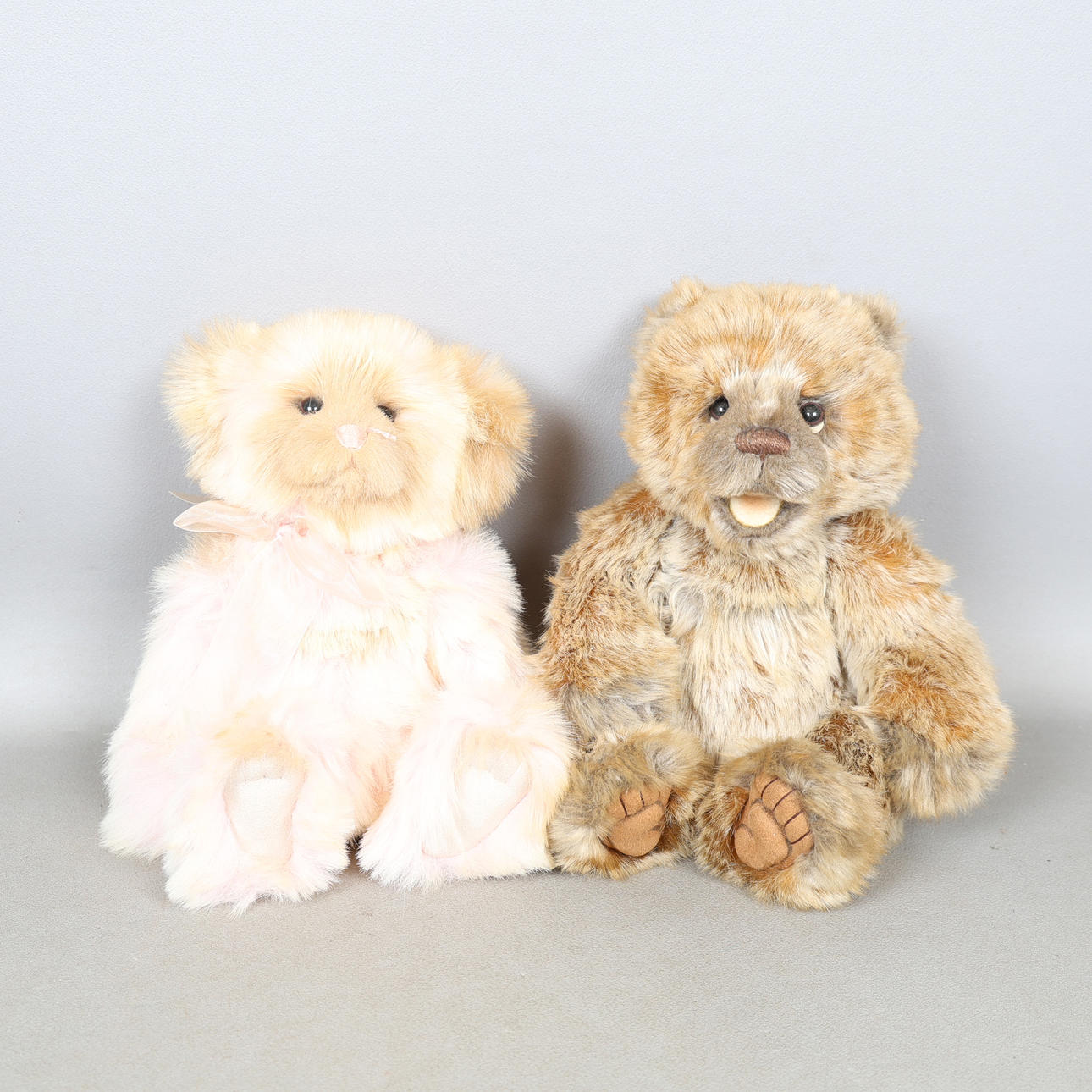 TWO CHARLIE BEARS 'CHATTERBOX & CALLIE' (2).