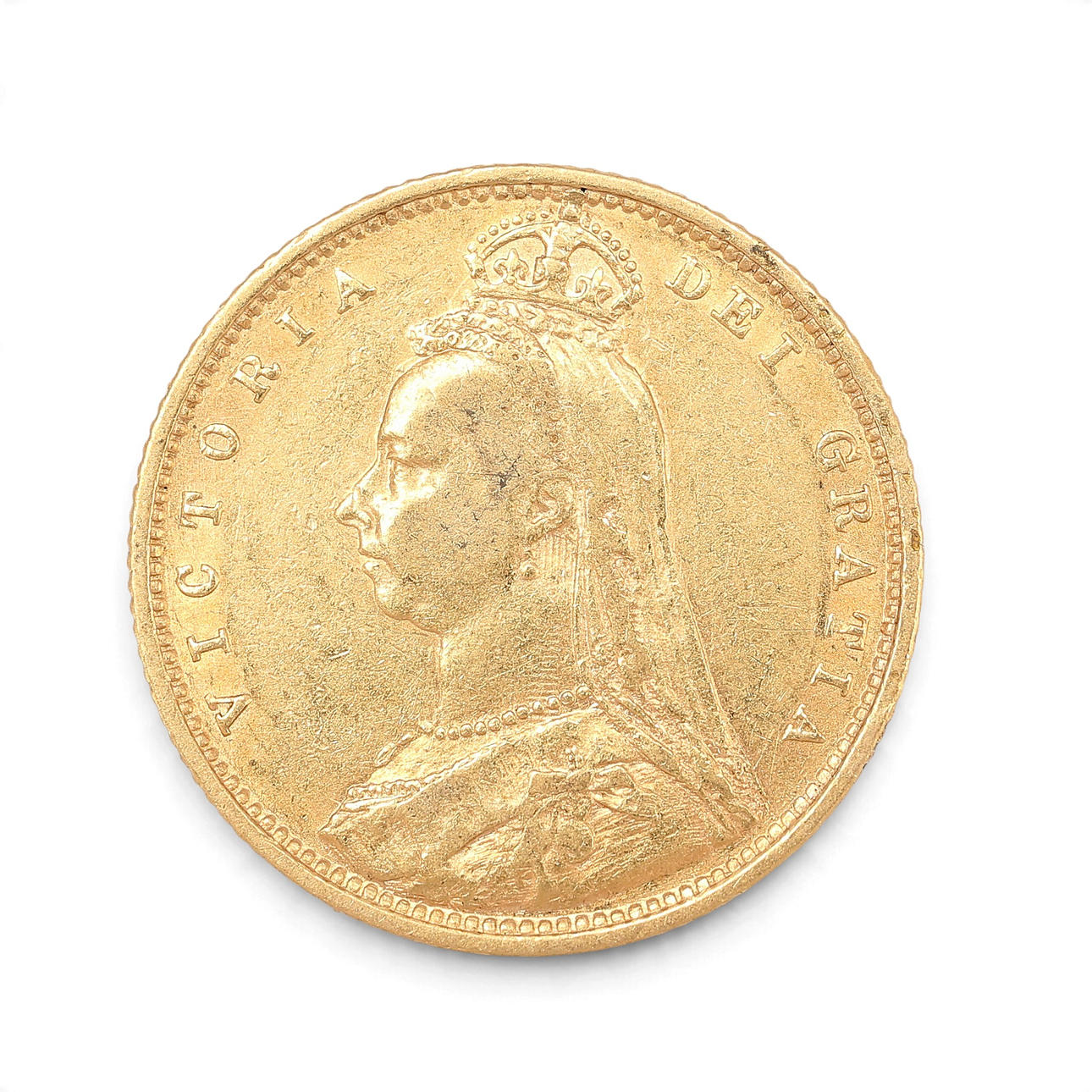 British gold coin.