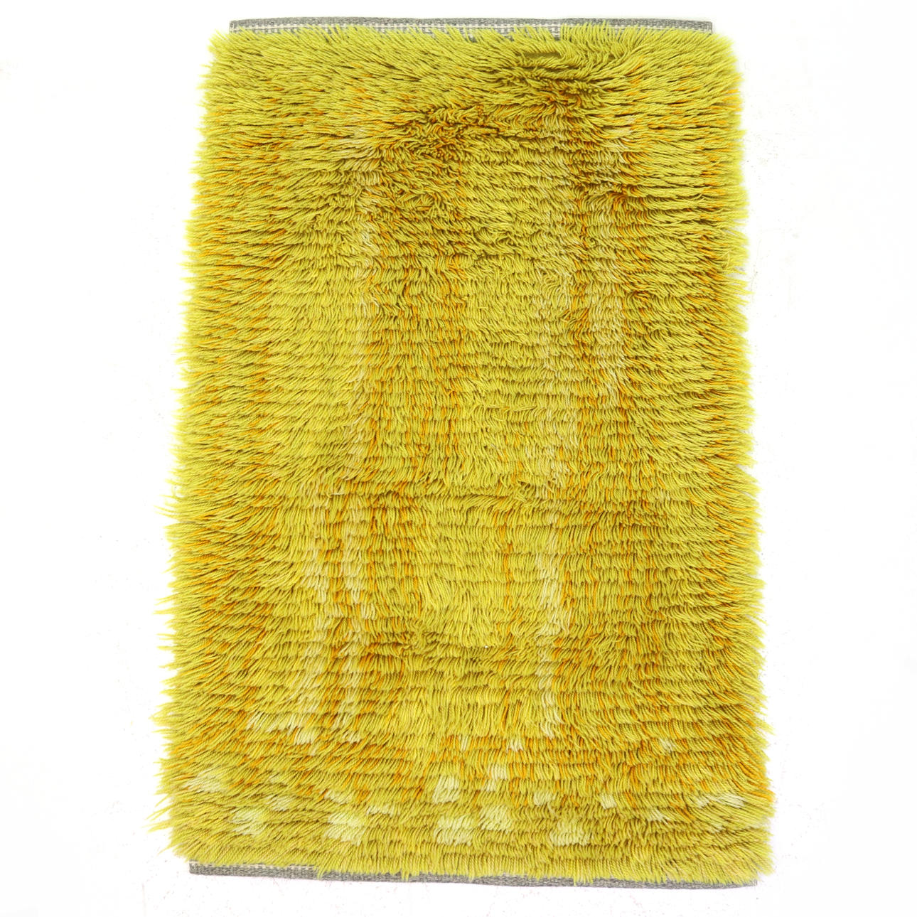 RYAMATTA, gula färgtoner, ca 97 x 58 cm.