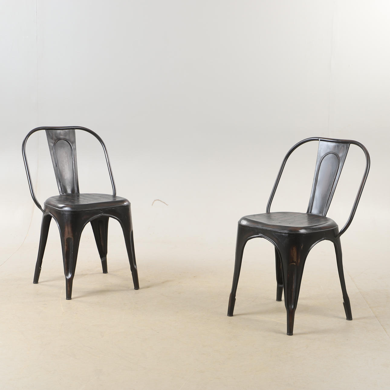 STOLAR, 1 par, metall, industristil.