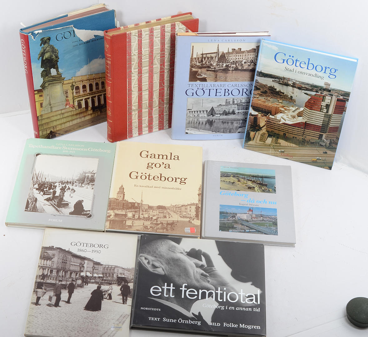 GÖTEBORG. 9 bilderböcker om gamla och nya göteborg.
