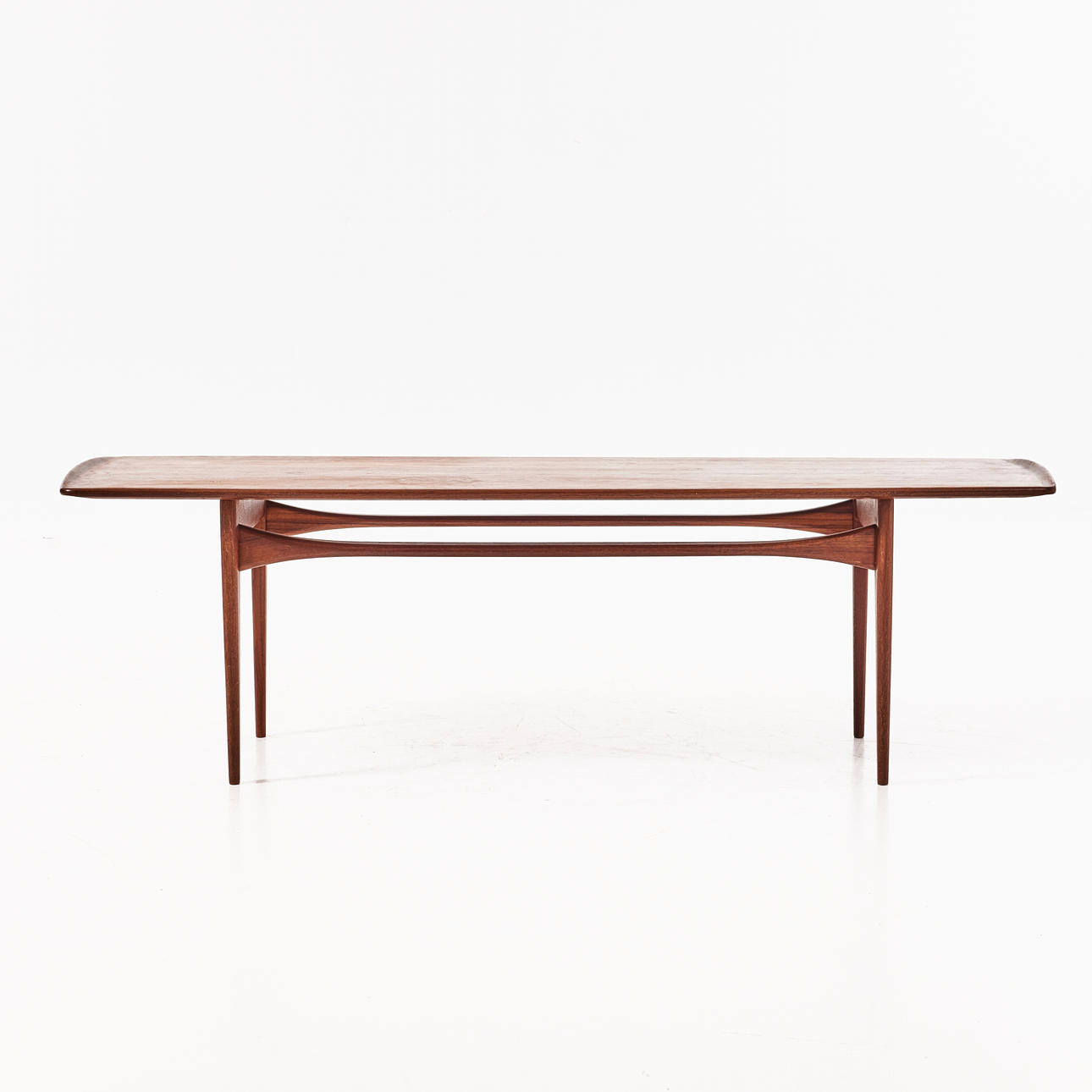 TOVE & EDVARD KINDT LARSEN. SOFFBORD, France & Son, 1960-tal. teak, brickmärkt.