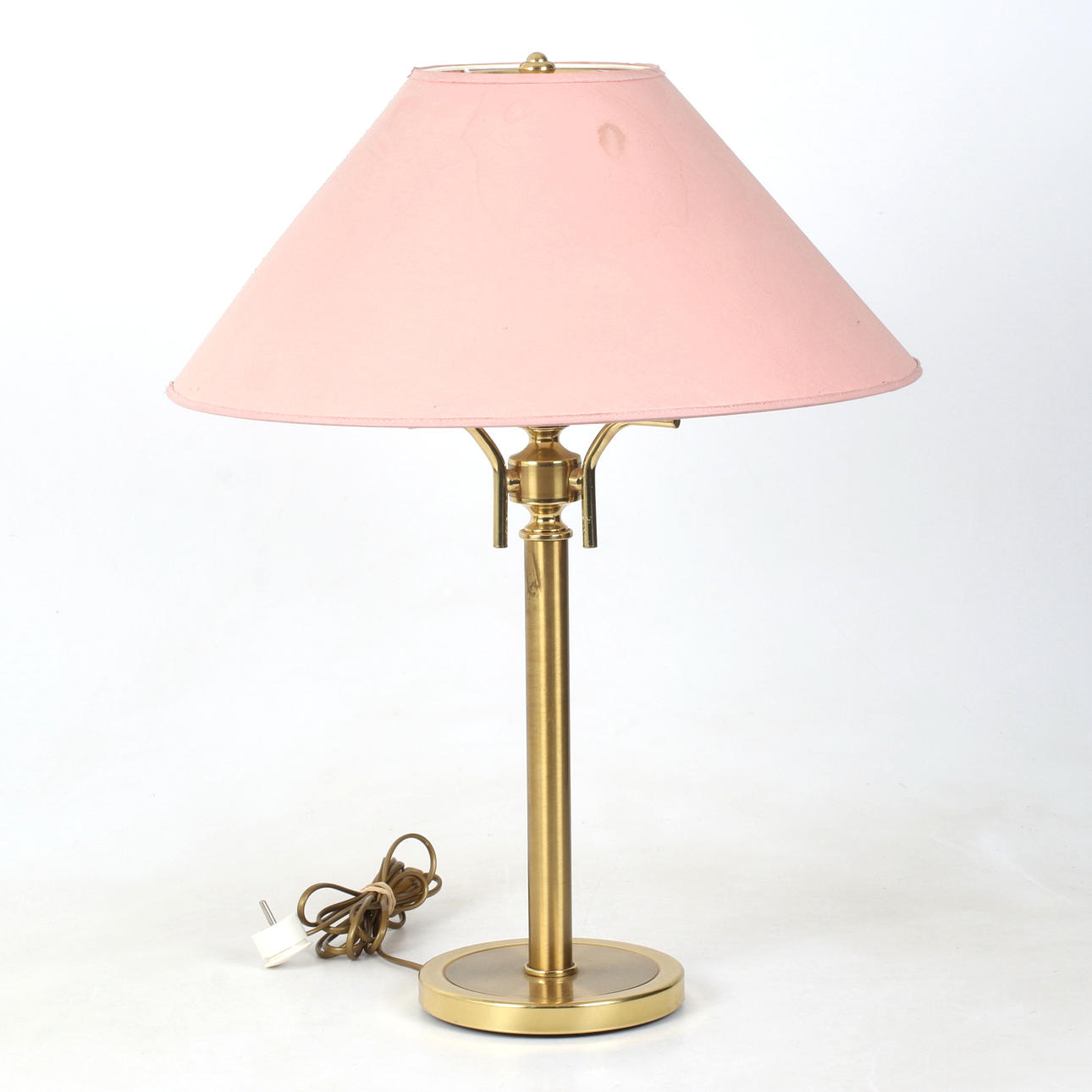 BORDSLAMPA, mässing, K.J. Belysning, 19/2000-tal.