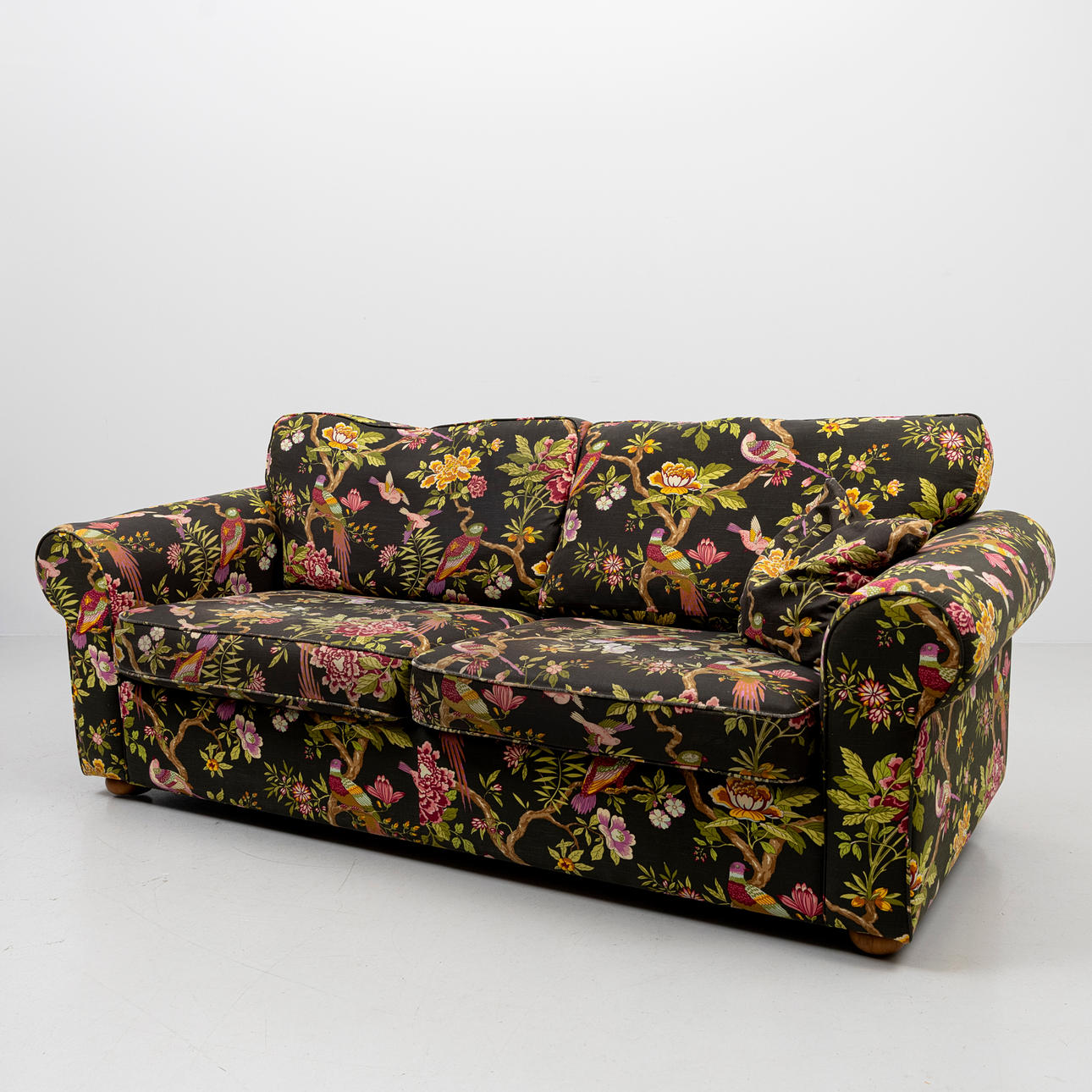SOFFA, 3-sits, textilklädd, 1900-talets senare del.