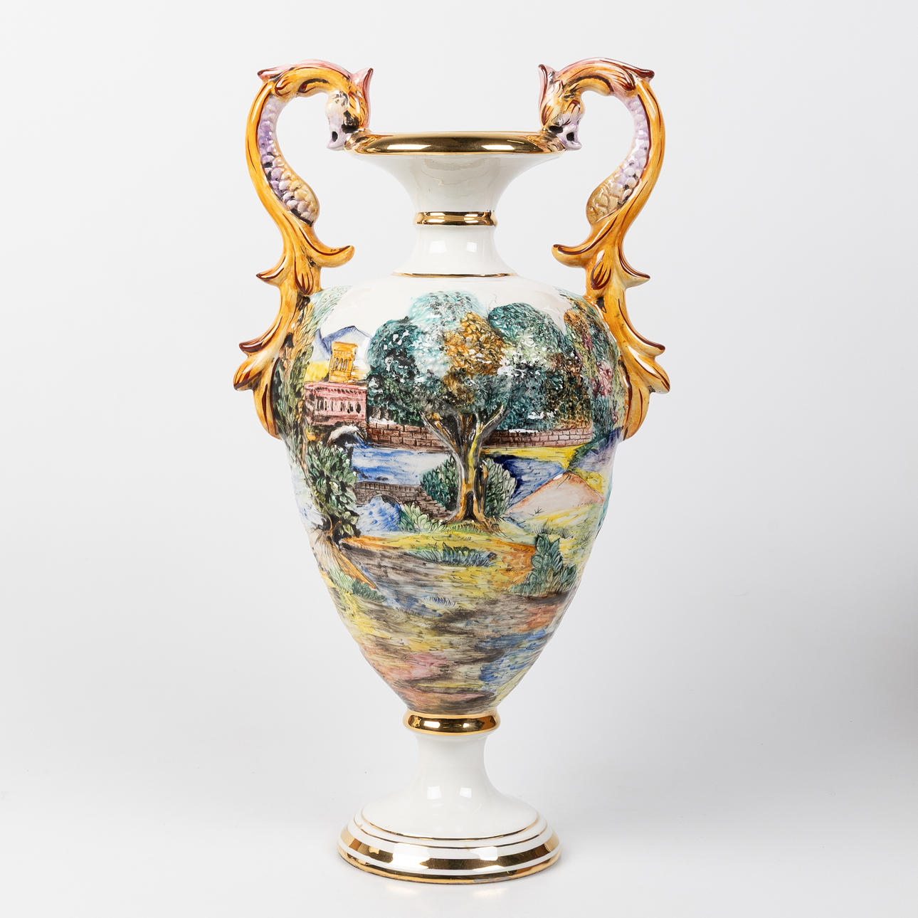 DISPLAY URN, Capodimonte, Naples, Italy. Ceramics & Porcelain ...