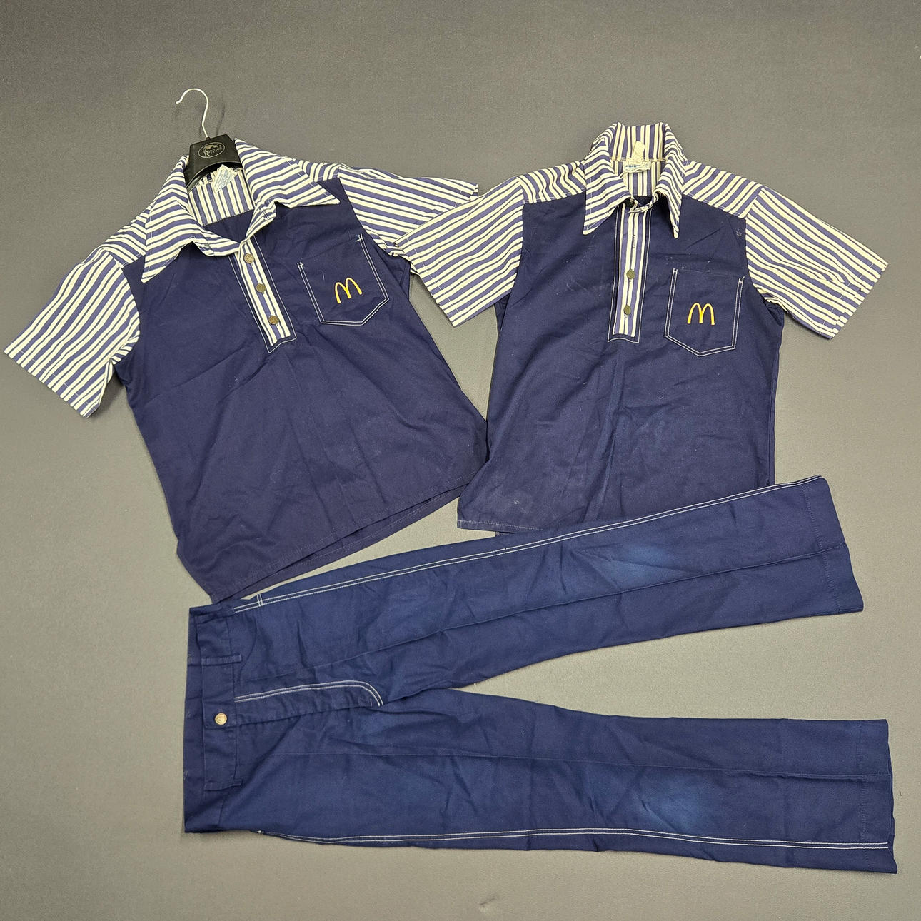 AUTHENTIC 1975 UK MCDONALD'S UNIFORM.