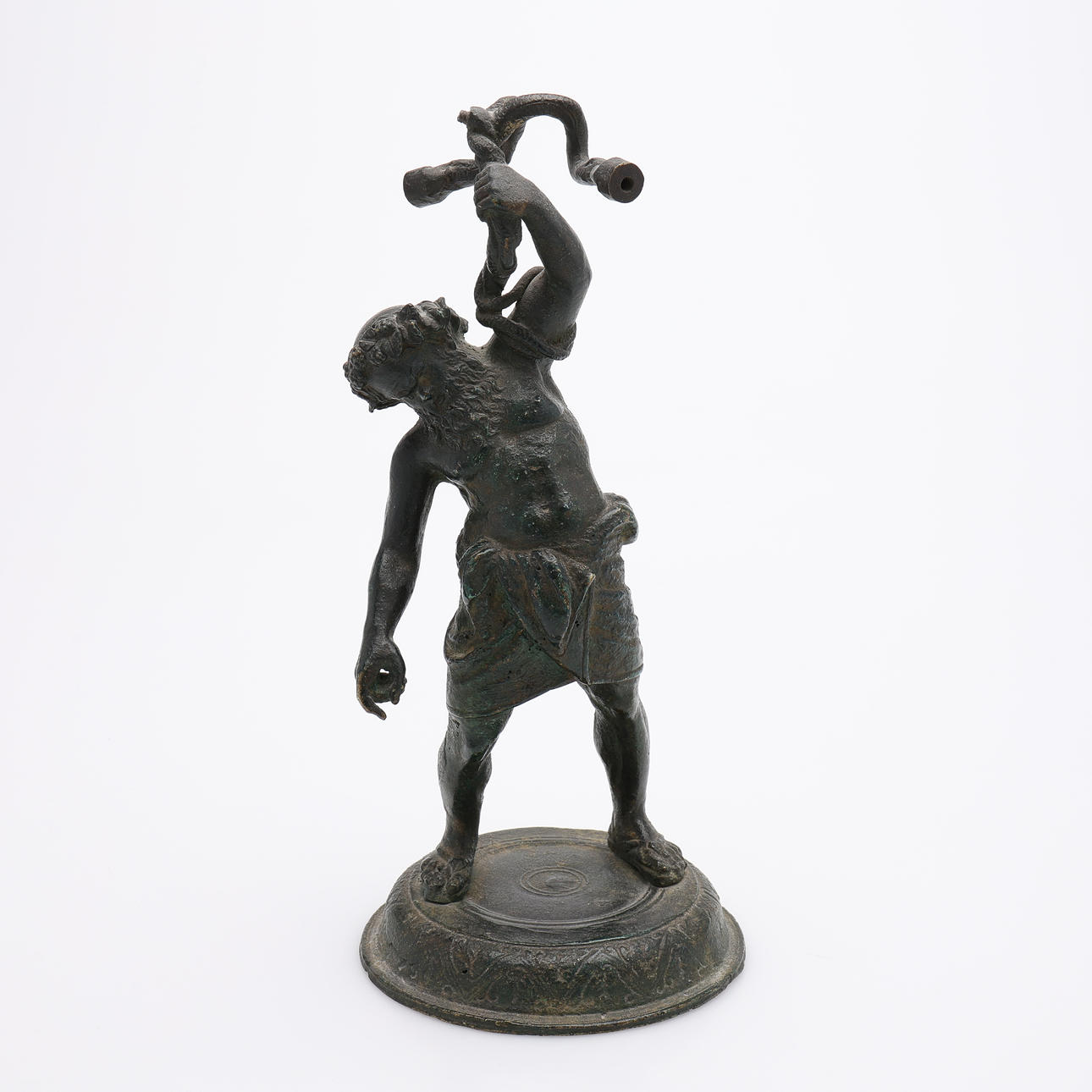 GRAND TOUR-SOUVENIR, I FORM AV SATYREN SILENUS, SENT 1800-TAL.