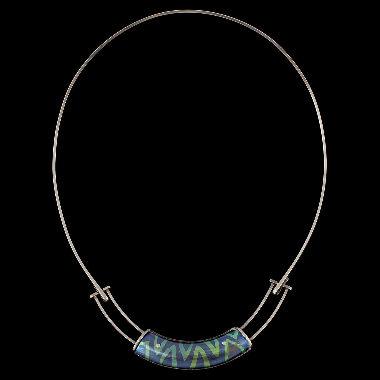 HALSSMYCKE, silver, Marie Fernström, 1991.