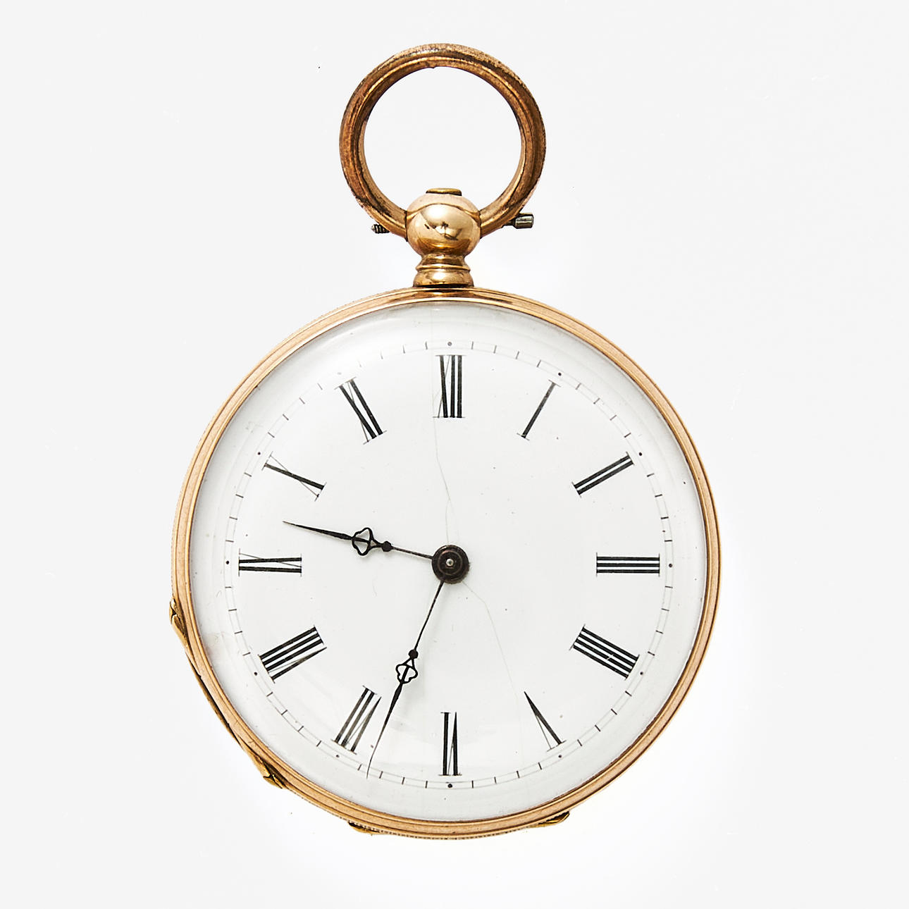 MORMORSUR, 34,5 mm, 14K guld, ca 1830.