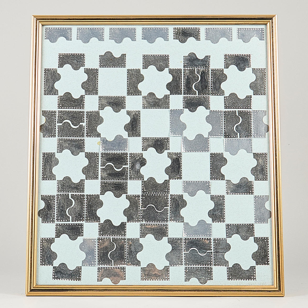 ANDERS FRIBERG. Collage, ej signerad, "Östrogenglädje".