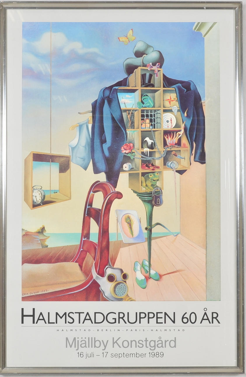 AFFISCH, Halmstadgruppen 60 år.