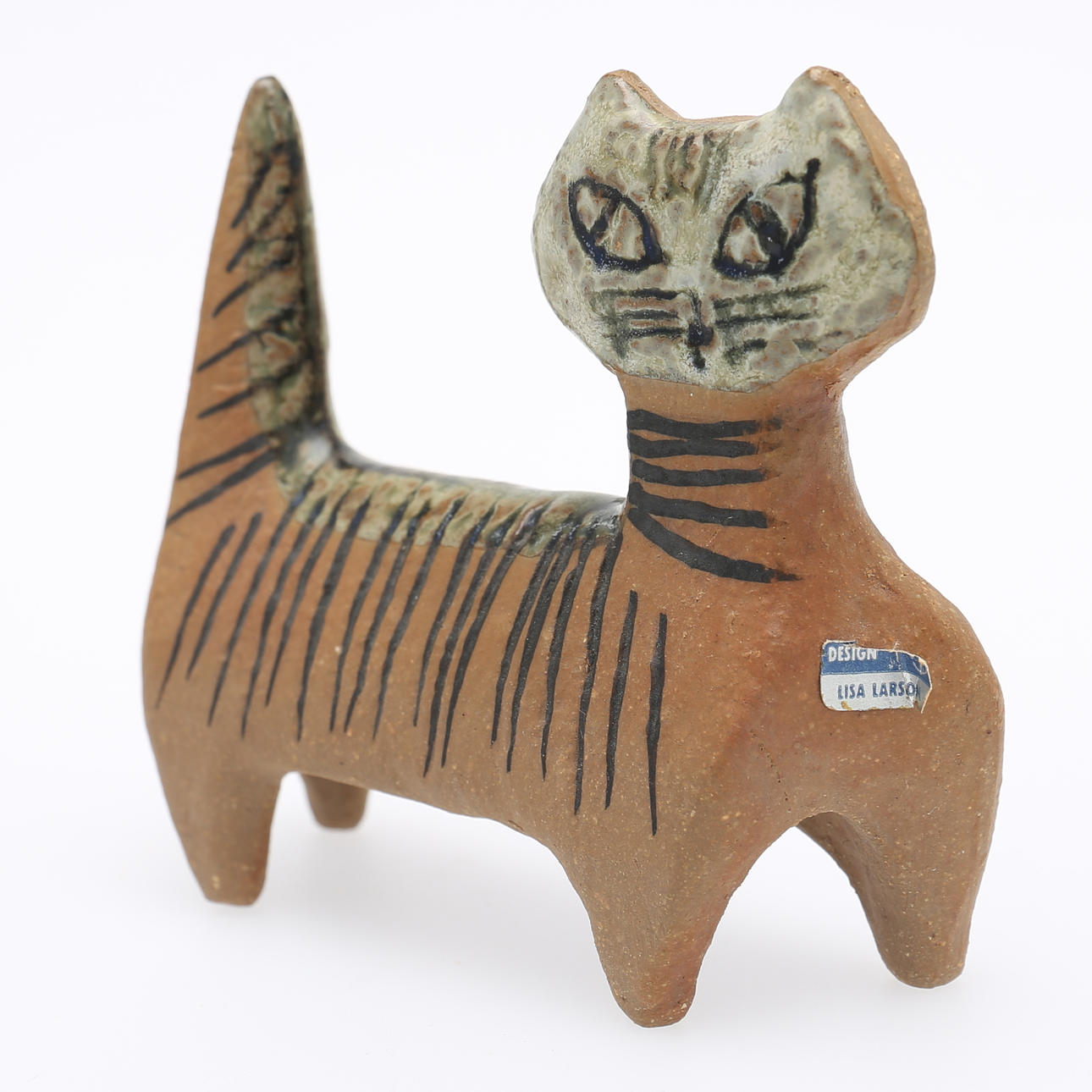 FIGURA, gres, gato, Lisa Larson, Gustavsberg.