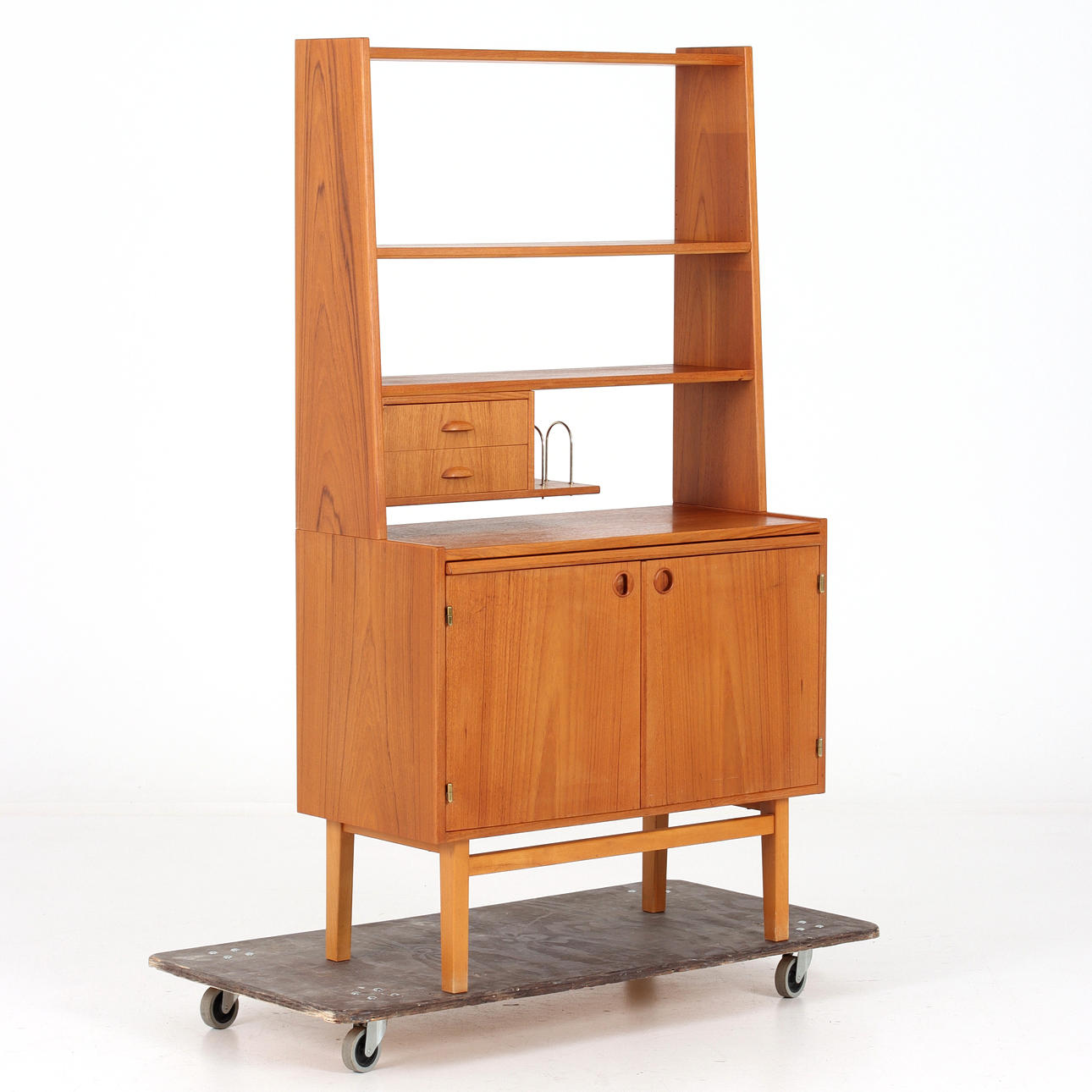 BOKHYLLA, teak, 1960-tal.
