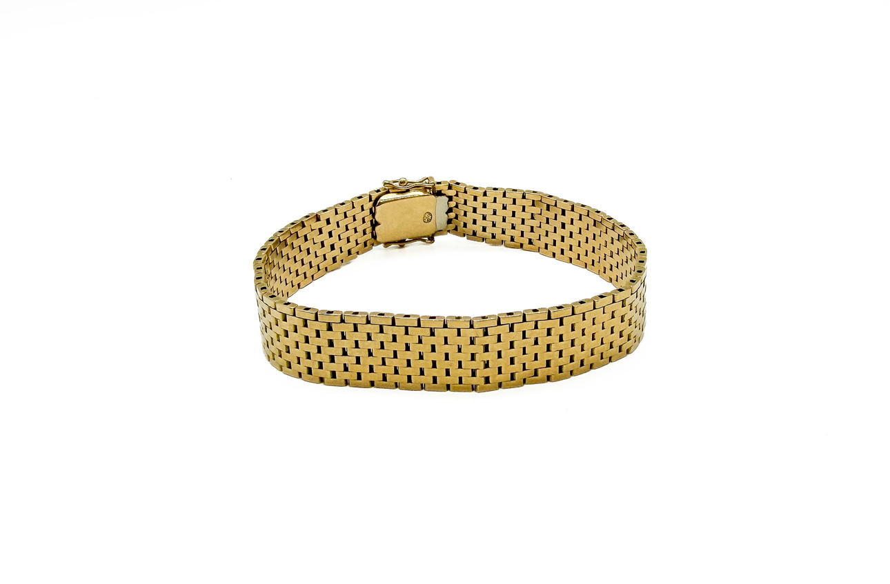 Armband 18k Guld. Korridorlänk.