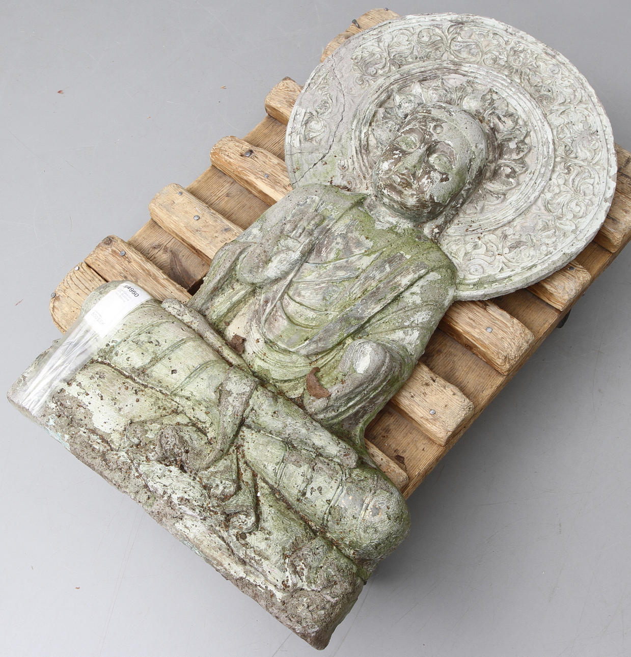 TRÄDGÅRDSFIGUR ,BUDDHA 1900-2000-tal.