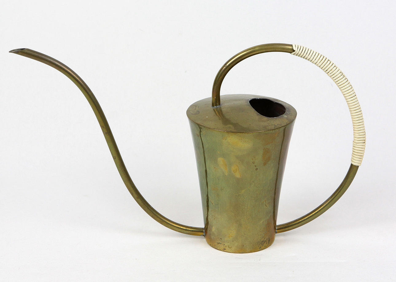 DESIGN GIESSKANNE, Messing, 50er Jahre.