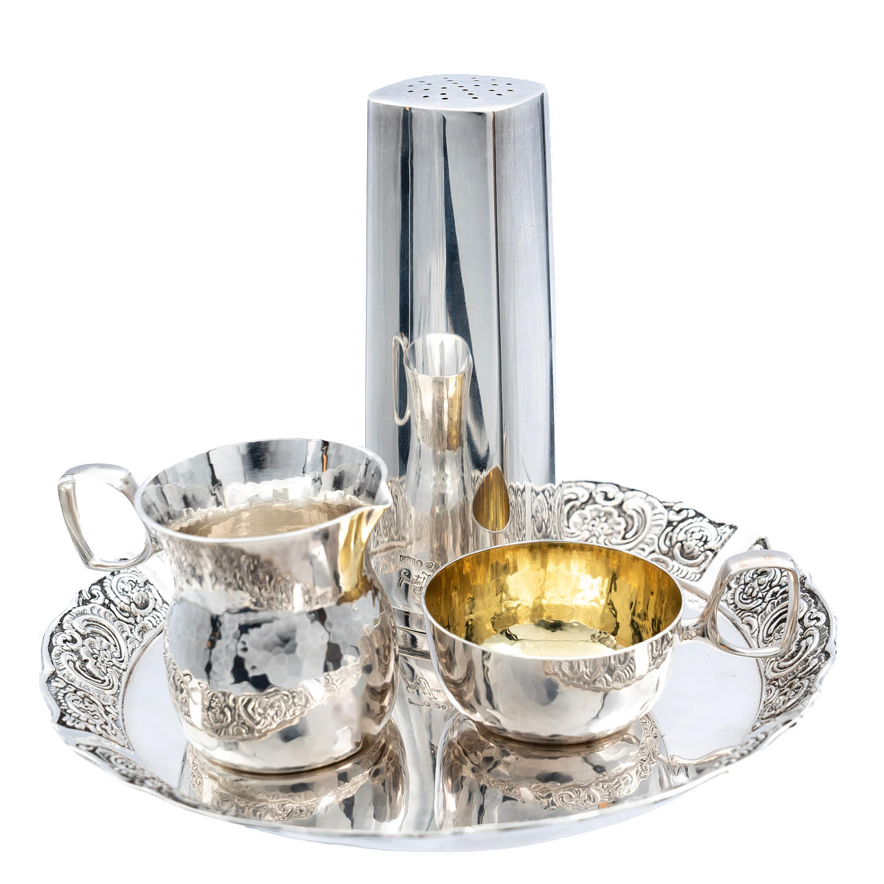 SILVER, 4 delar, 460 gram.