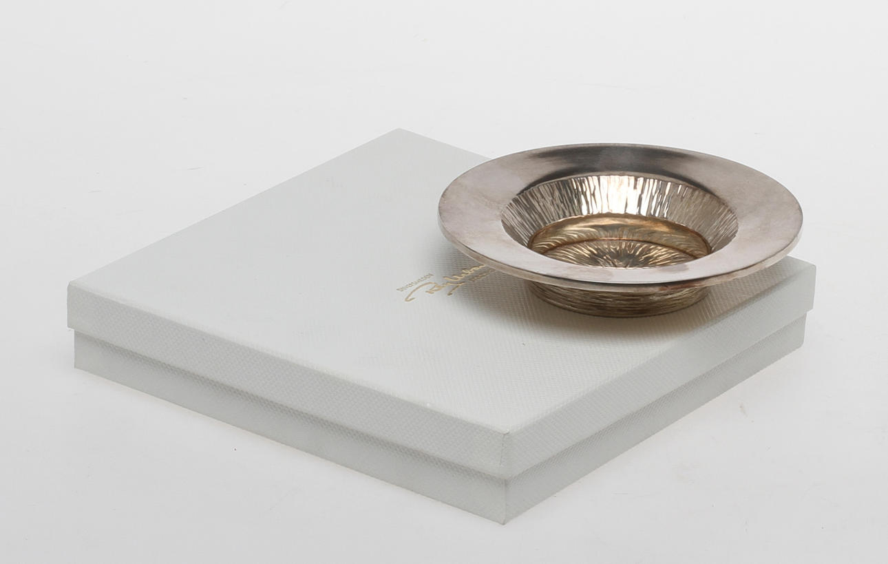 SKÅL, sterling silver, Rey Urban Stockholm 1986. Vikt 165 gram.