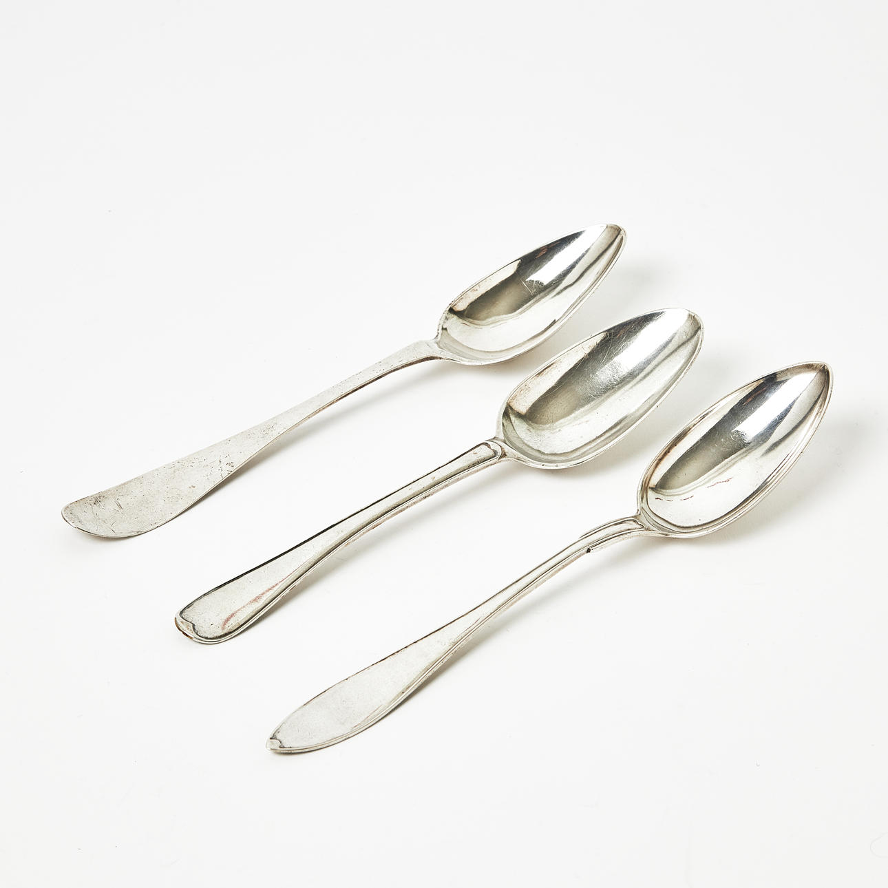 MATSKEDAR, 3 st., silver, 1700-1900-tal.