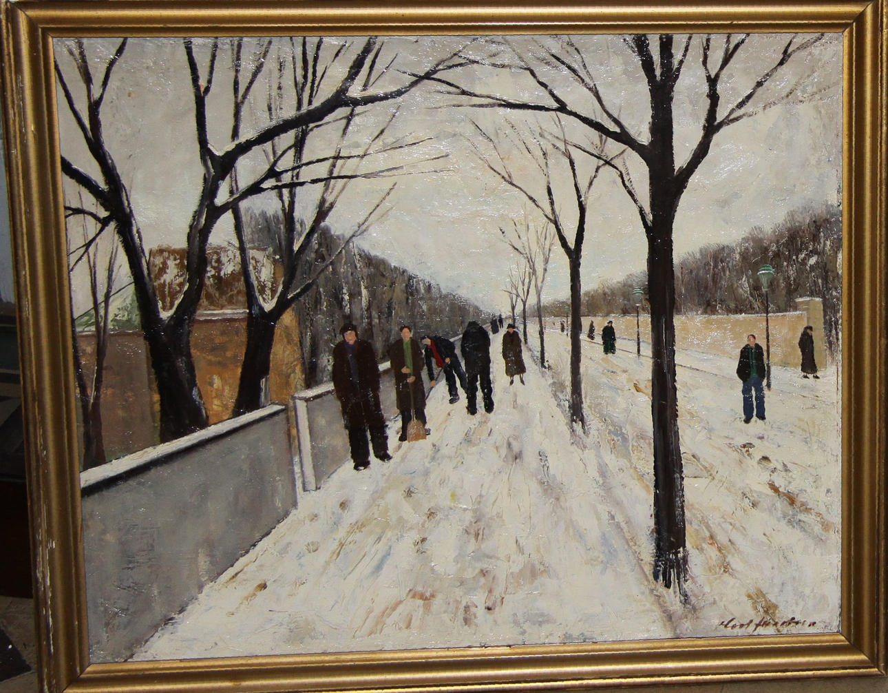 CORT JACOBSEN. WINTERLANDSCHAFT.