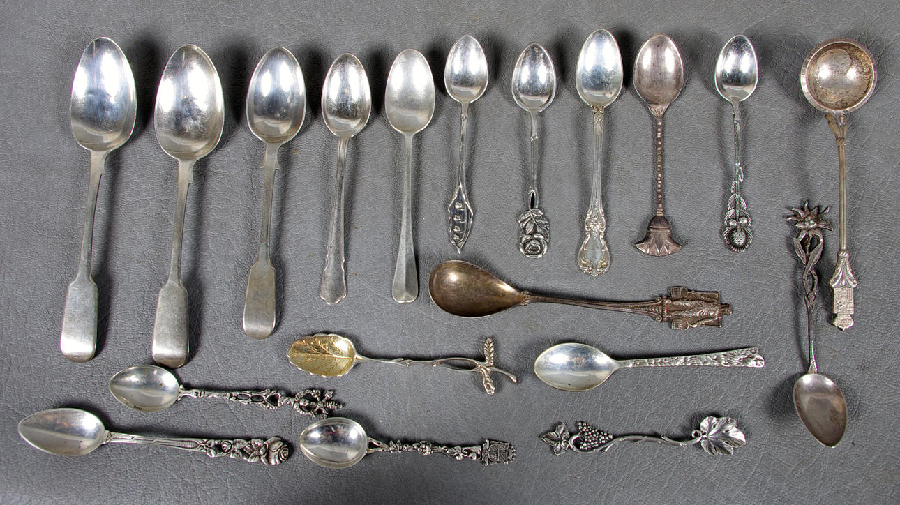 SKEDAR, 18 stycken, silver.