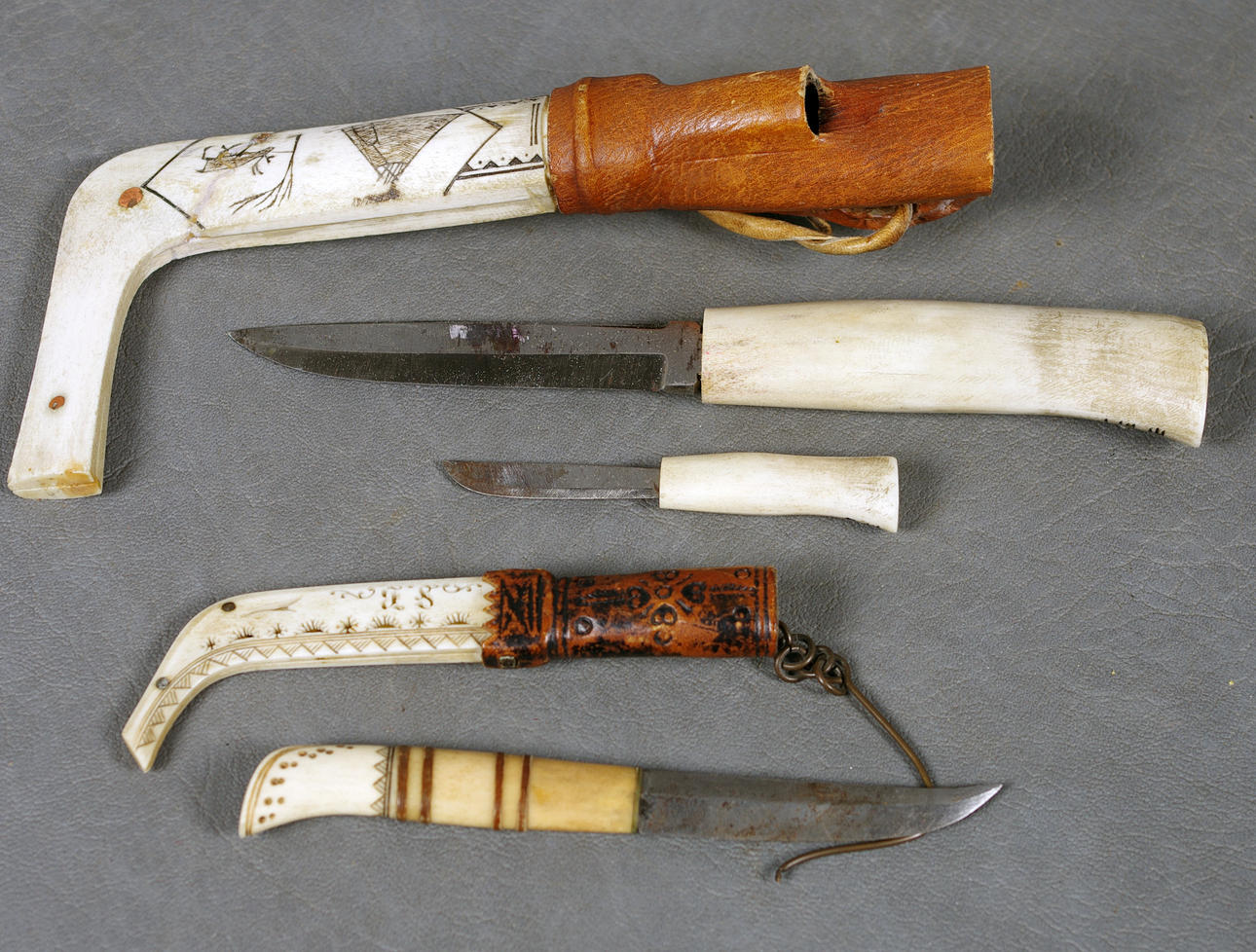 KNIVAR, 3 stycken, samearbete.