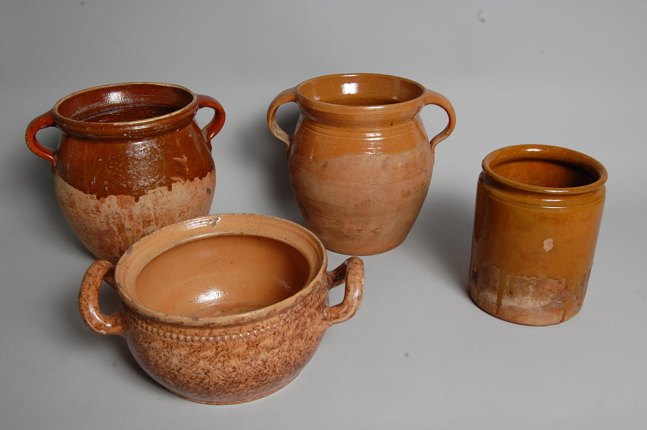 LERKRUS, 5 delar, 18-1900-tal.