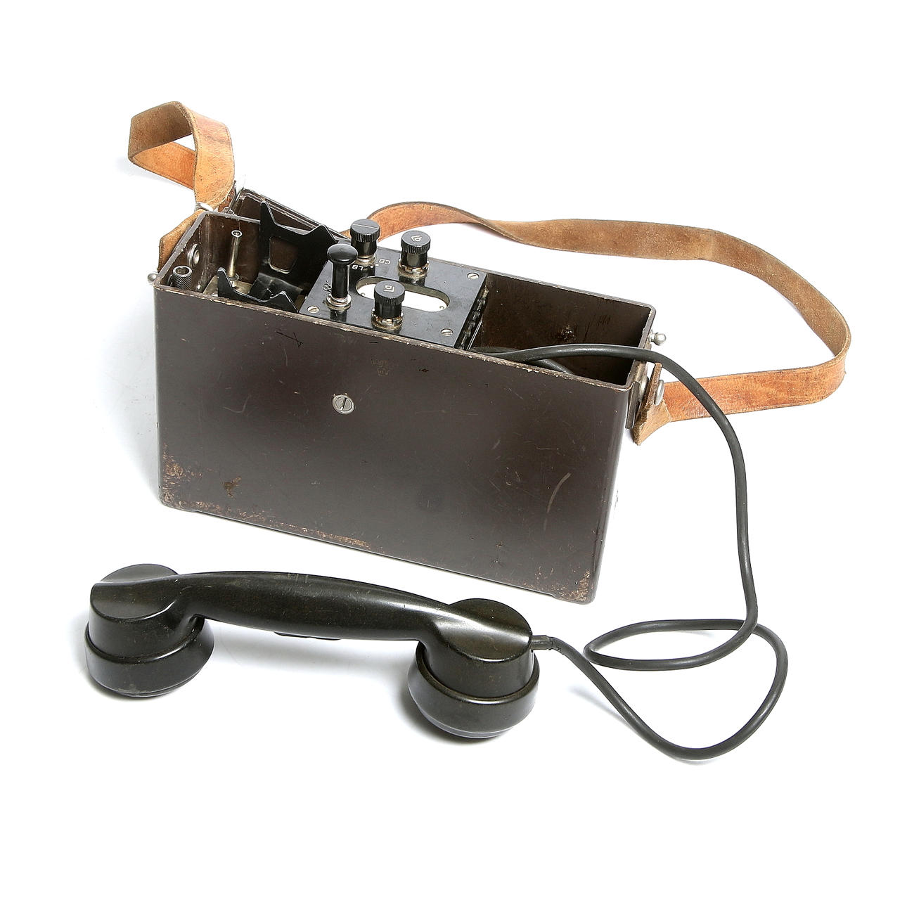 FÄLTTELEFON, Ericsson, 1900-talets mitt.