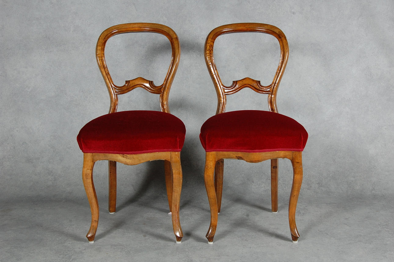 STOLAR, 1 par, nyrokoko, nyklädda.