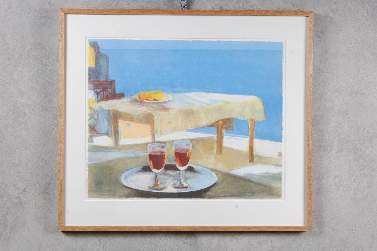 MATS RYDSTERN. färglitografi, signerad, numrerad 241/250.