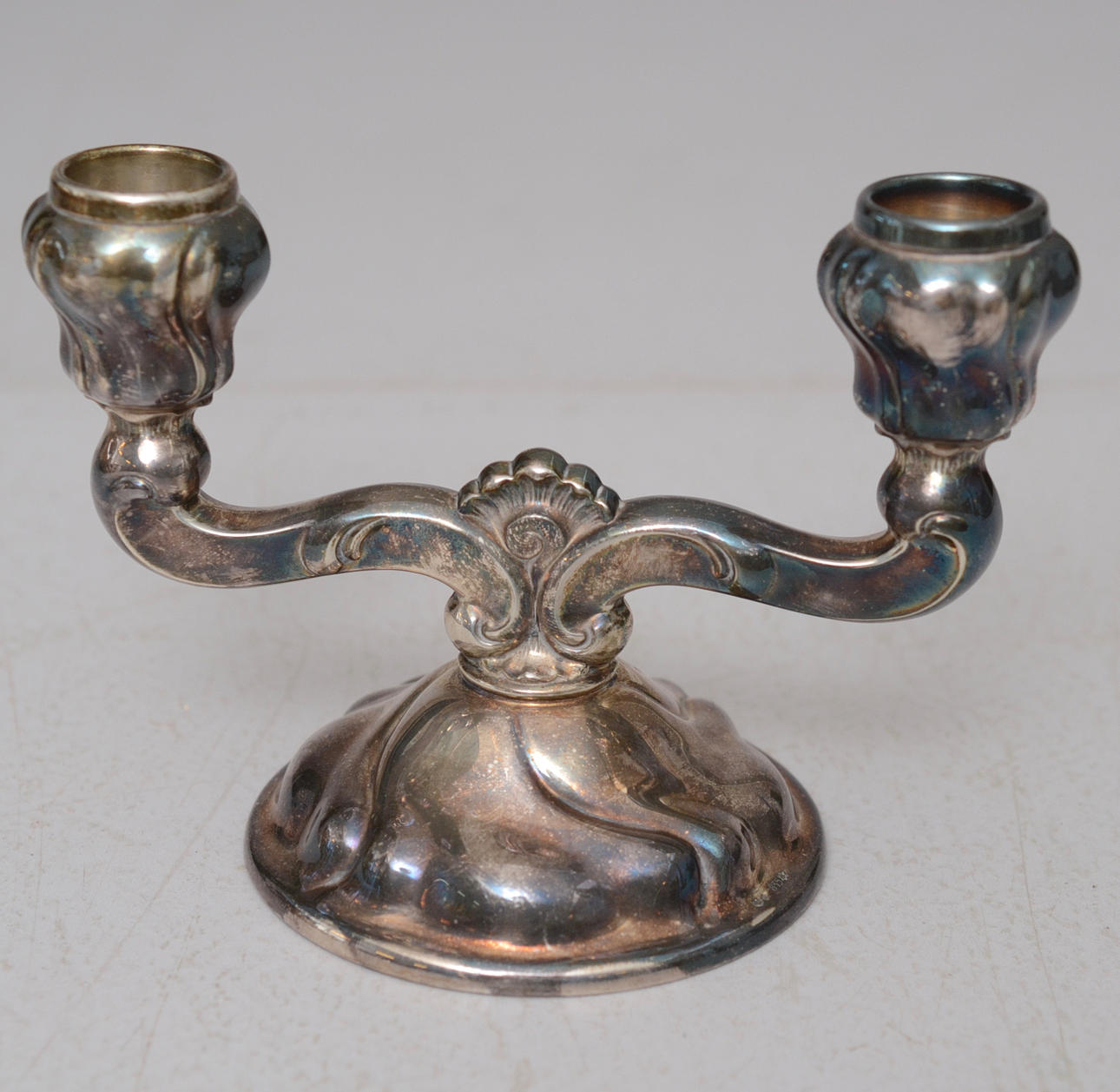 KANDELABER ÄKTA SILVER.