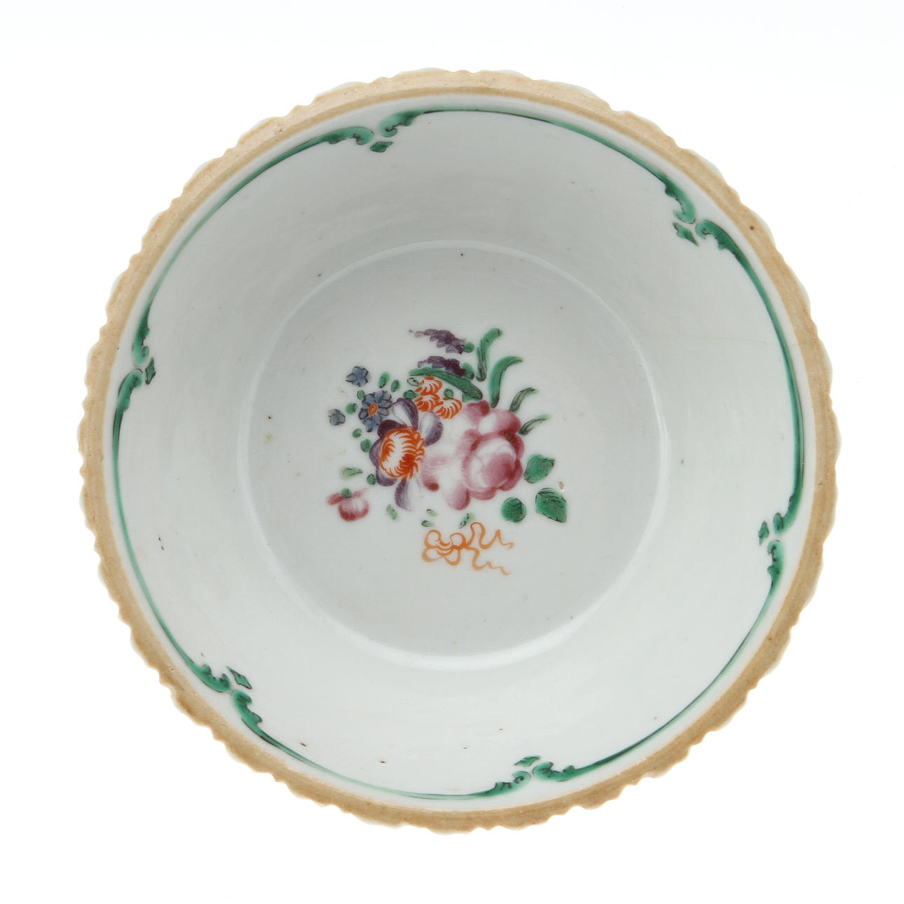 SKÅL, porslin, Kina, Qianlong (1736-96).