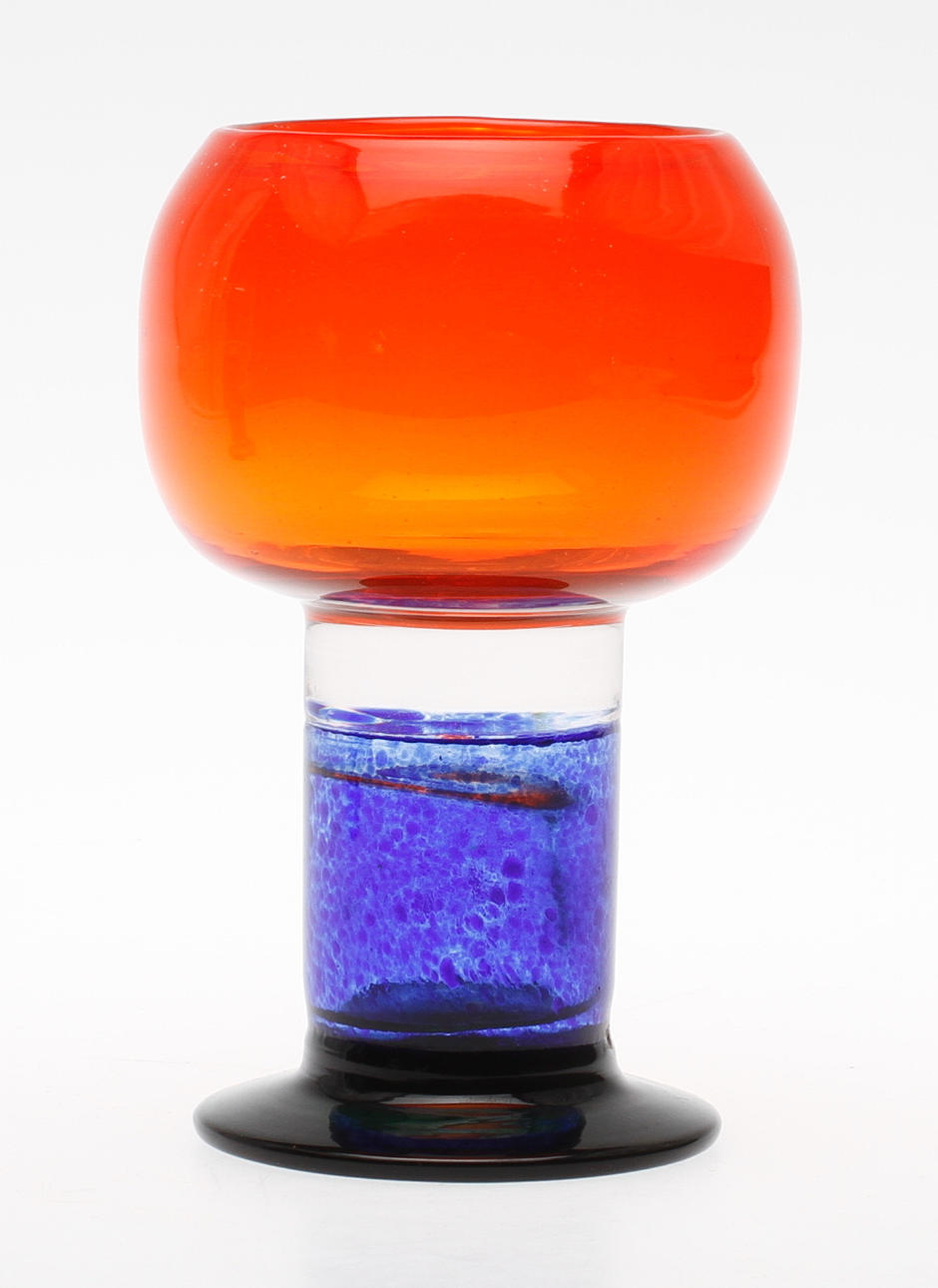 POKAL, glas, Kaj Franck, Nuutajärvi, Notsjö, Finland, signerad.