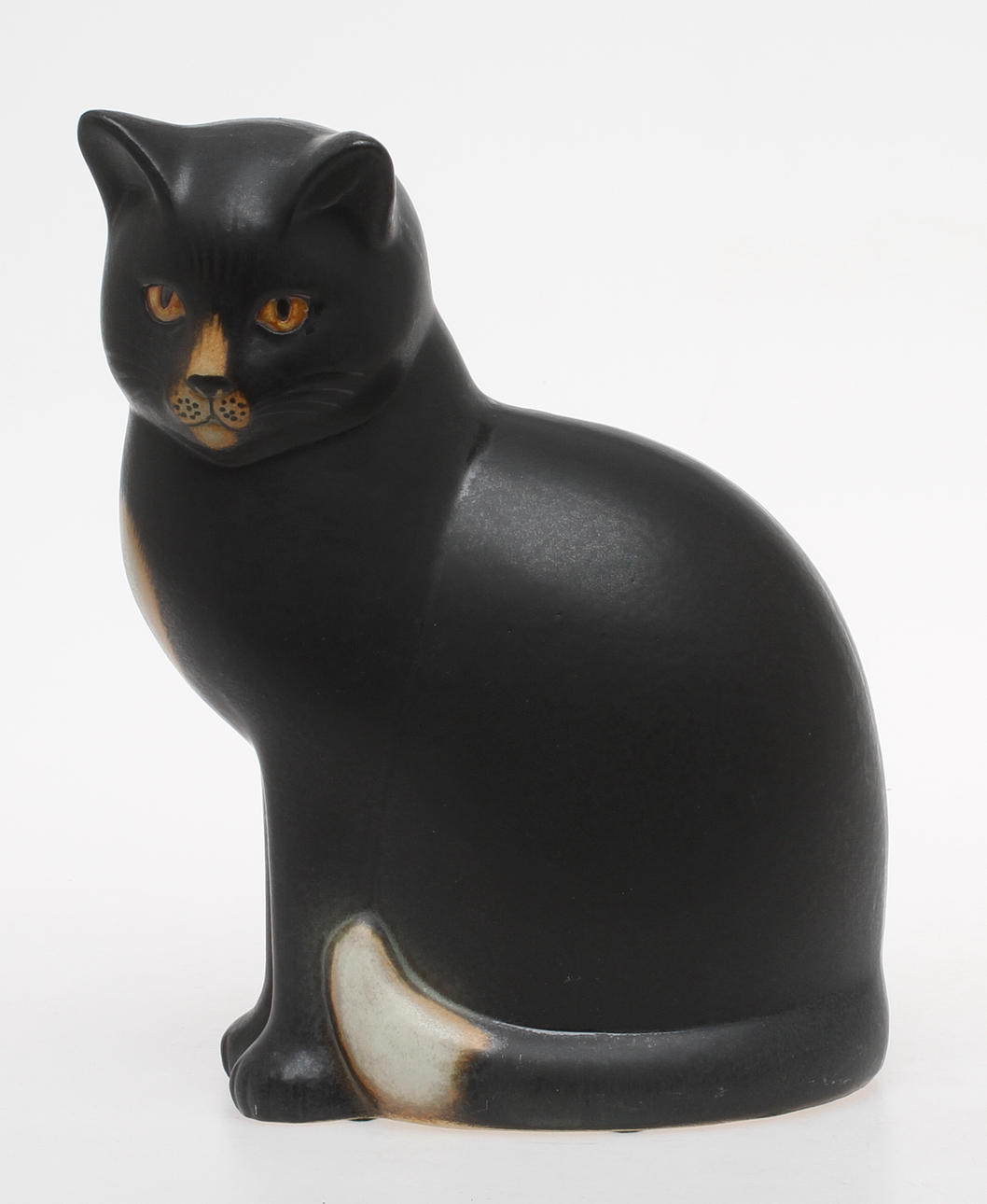 FIGURIN, keramik, katt, Lisa Larson, K-studion, Gustavsberg.