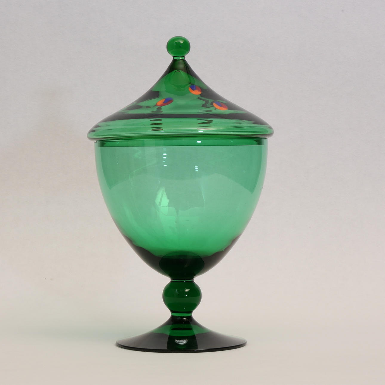 ERIKA LAGERBIELKE. VASE with COVER, 