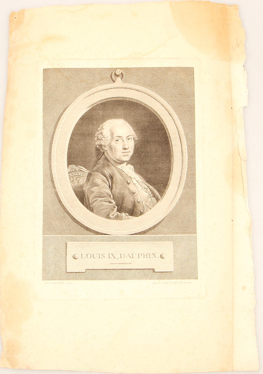 GRAPHIC SHEETS, 3 pcs., 17/1800s.