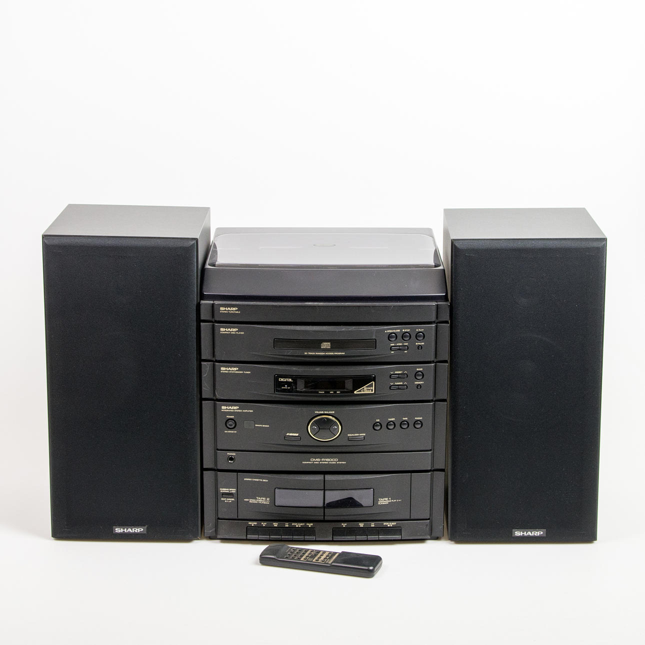 COMPACT STEREO, Sharp.