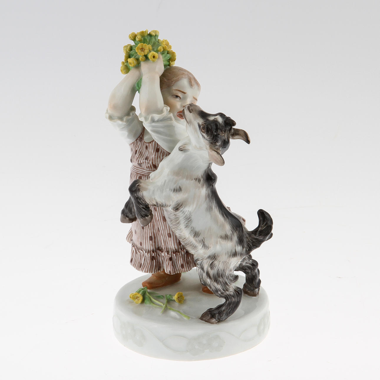 FIGURIN, porslin, Meissen.