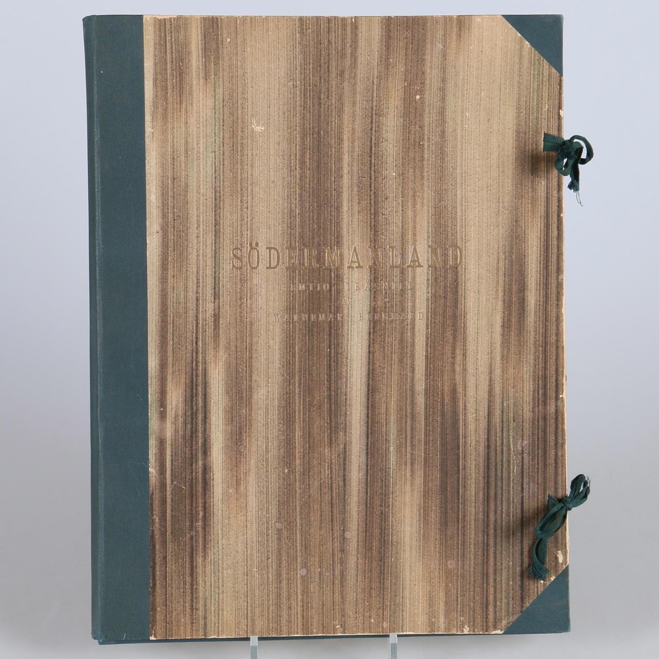 WALDEMAR BERNHARD. Woodcuts, 47 pcs. Motif from Södermanand.