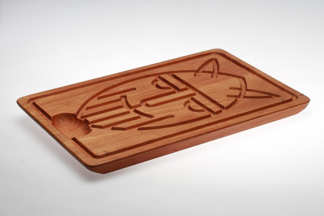 TABLA DE CORTAR, teca, Skjode Skjern, Dinamarca.